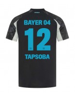 Bayer Leverkusen Edmond Tapsoba #12 Kolmaspaita 2024-25 Lyhythihainen